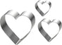 Hot - Selling Heart - Shaped Stainless Steel Cookie Cutters Set - High Quality V1106-DSZ-COOKIE-001