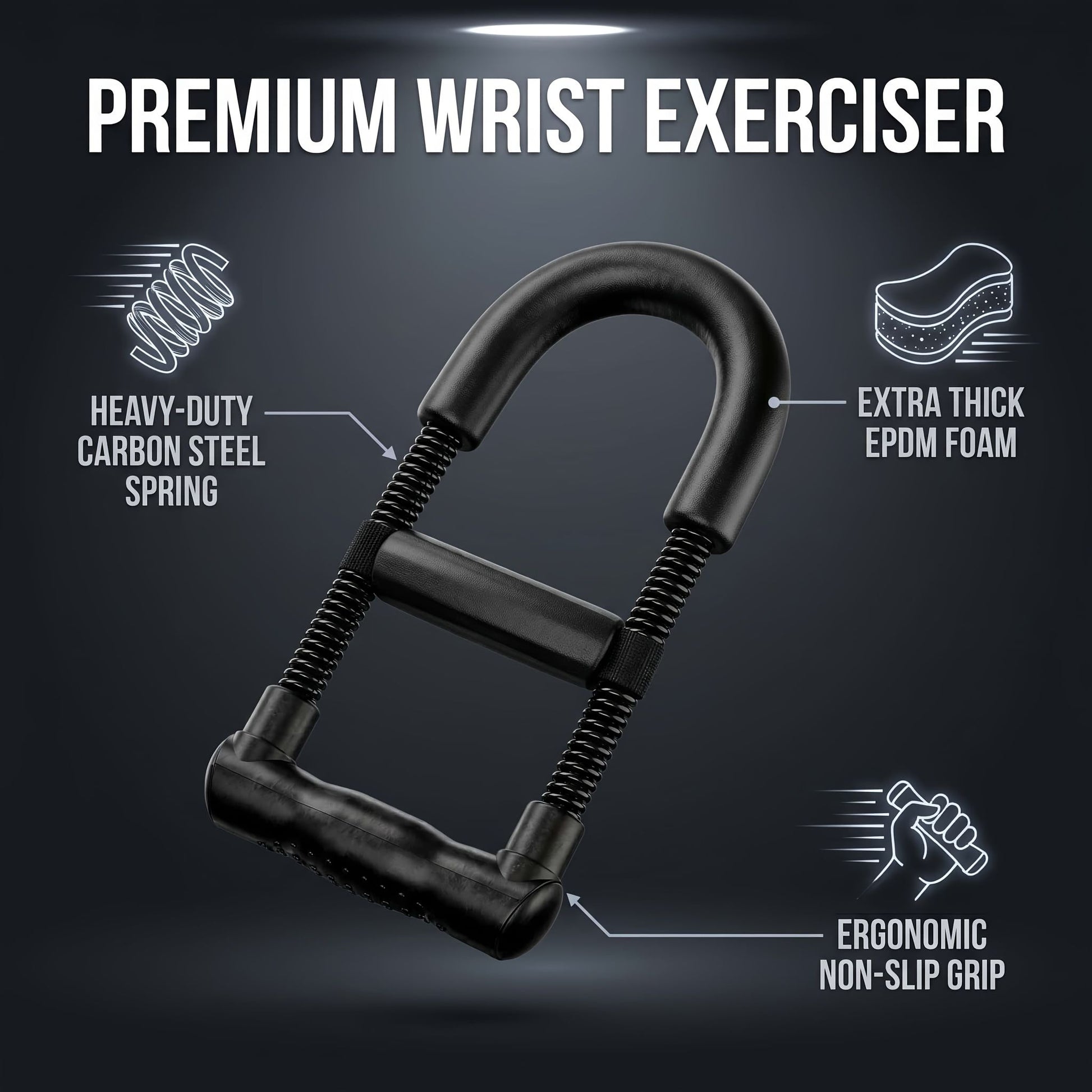Premium Wrist Exerciser - Strengthen Your Grip V1106-DSZ-EXERCISE-001