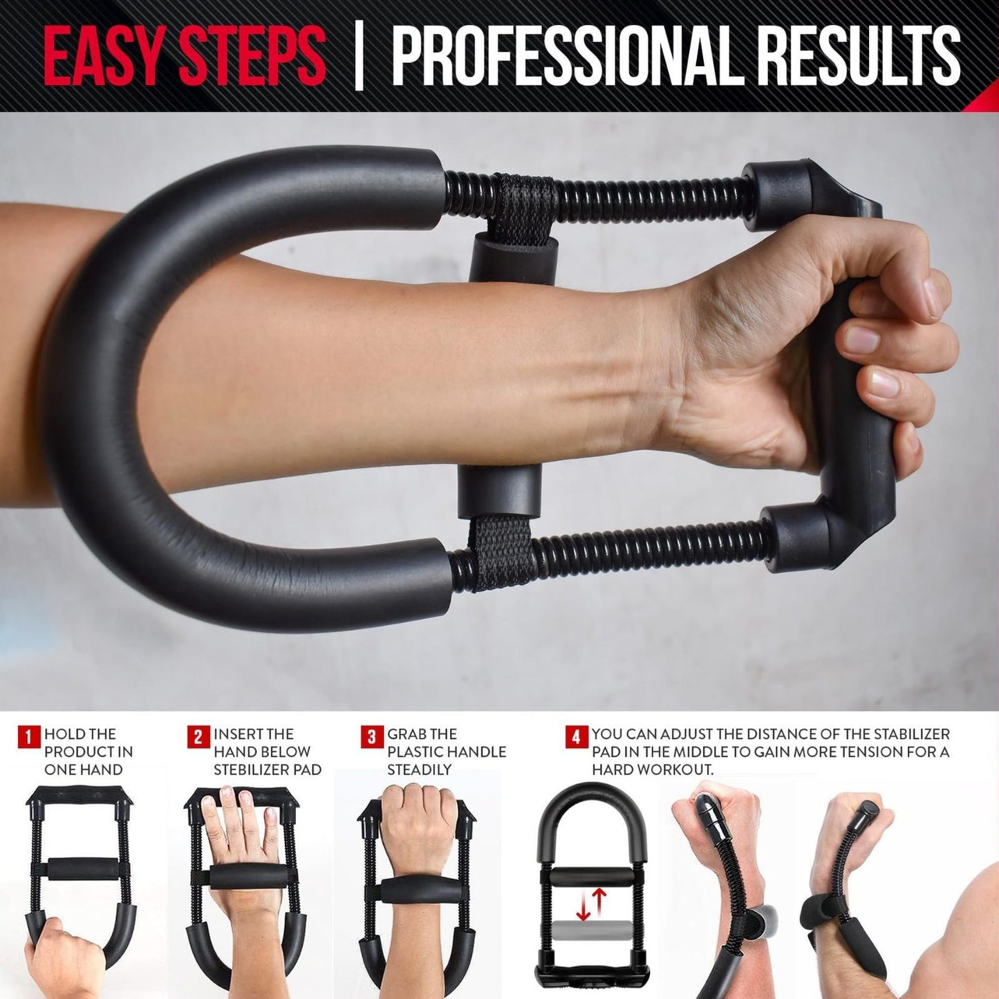 Premium Wrist Exerciser - Strengthen Your Grip V1106-DSZ-EXERCISE-001