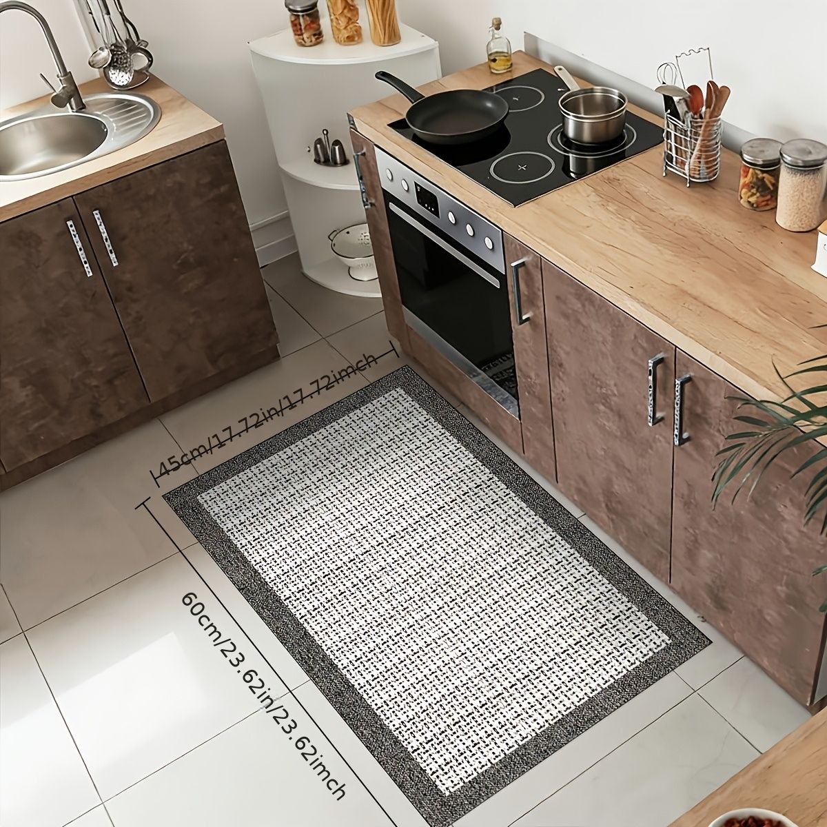 Kitchen Runner Mat - Non-Slip, Durable, & Easy to Clean V1106-DSZ-KITCH-001