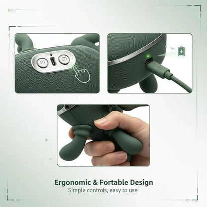 Massager, real hand simulation, deep tissue massage, neck, back and shoulder, 3D kneading, 3 speed adjustable V1106-DSZ-MASSAGER-001