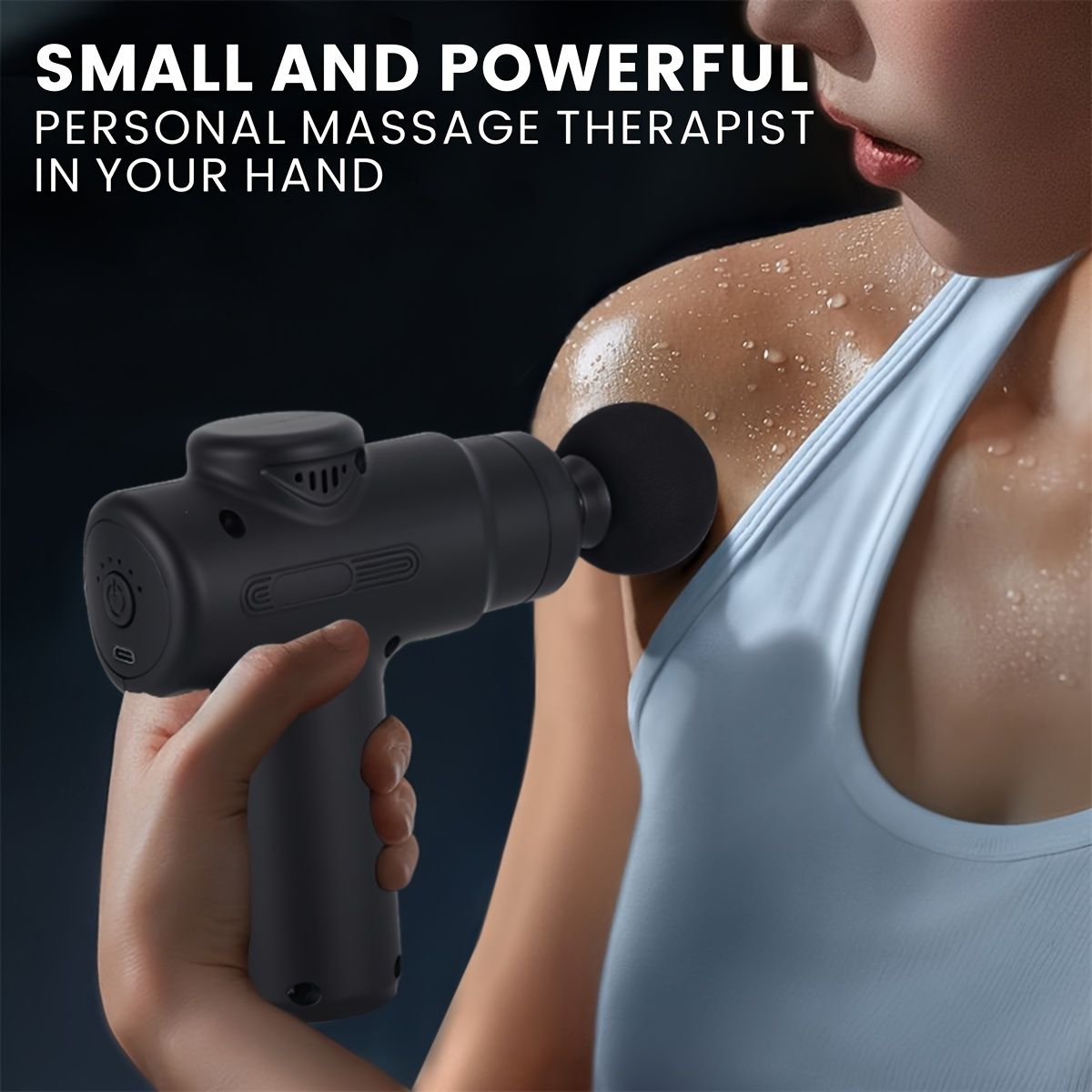 High-Quality Cordless Massage Gun for Deep Tissue Relief V1106-DSZ-MG-001