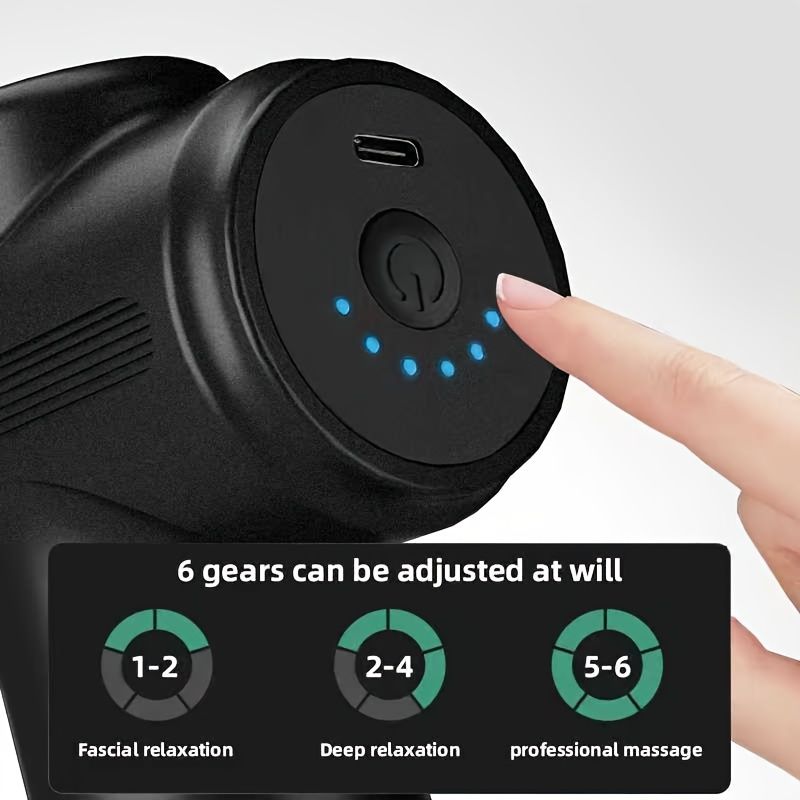 High-Quality Cordless Massage Gun for Deep Tissue Relief V1106-DSZ-MG-001