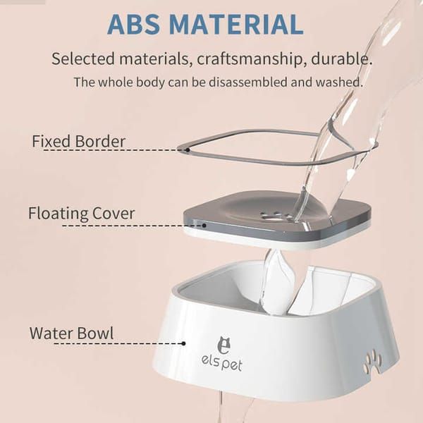 Els Pet Pink Dog Water Feeder V1106-DSZ-PET-00123