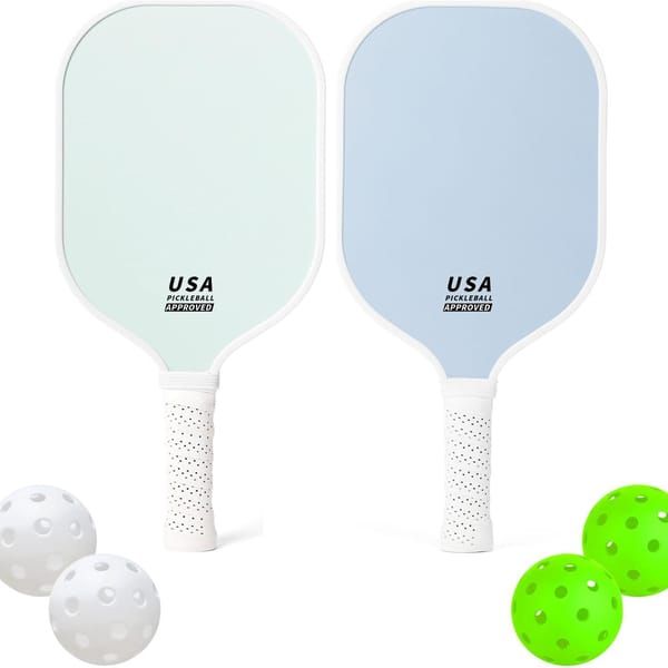 Light Blue Pickleball Paddle Set with Balls and Bag V1106-DSZ-PICKLE-001ERTH