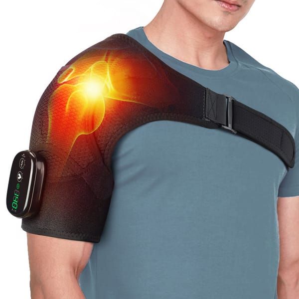 Shoulder Massager - Deep Tissue Relief with Adjustable Straps V1106-DSZ-SHO-0098