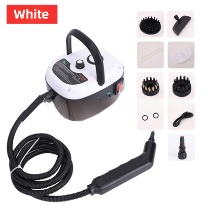 Steam Cleaner with Multiple Attachments, White V1106-DSZ-STEAM-0013