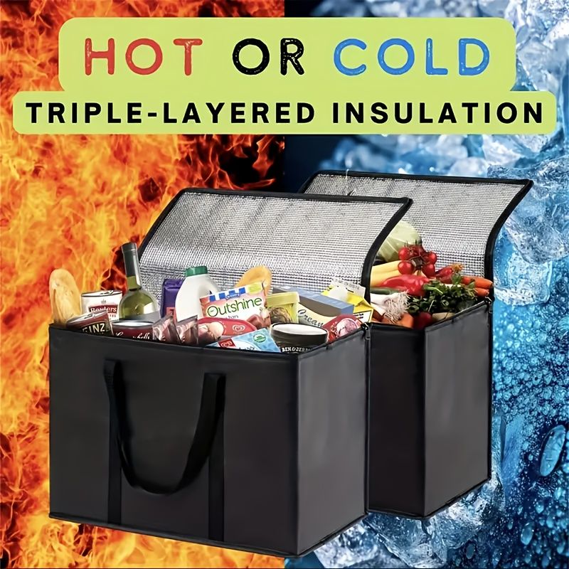Extra-Large Insulated Cooler Bag for Catering, Delivery & Camping V1106-DSZ-XXX-4556