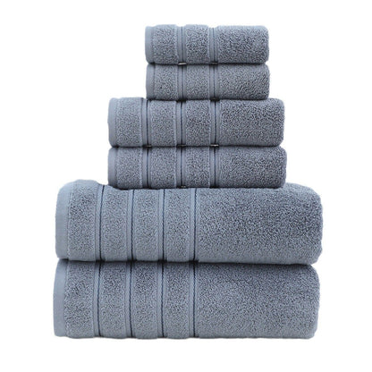 6-Piece Grey Towel Set - Soft, Absorbent & Durable V1106-DSZ-XXX-IUHG