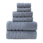 6-Piece Grey Towel Set - Soft, Absorbent & Durable V1106-DSZ-XXX-IUHG