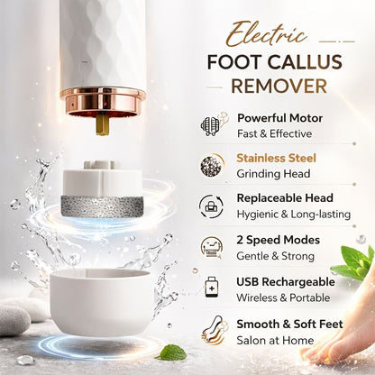 Electric Foot Callus Remover | USB Rechargeable V1106-DSZ-XXX-N