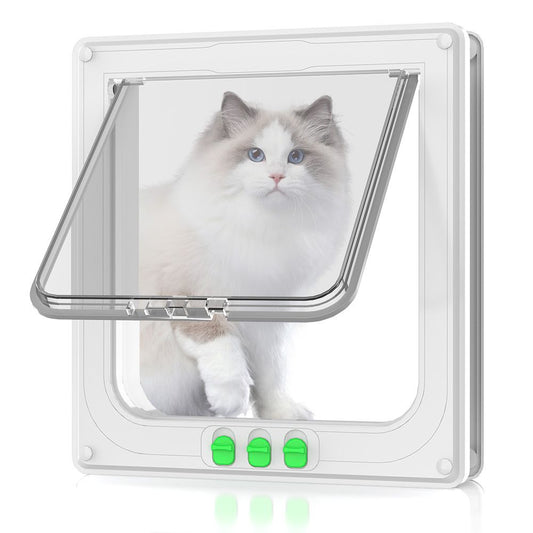 24x245cm Cat Door with Transparent Flap V1106-DSZ-XXX-NNNGFDGB