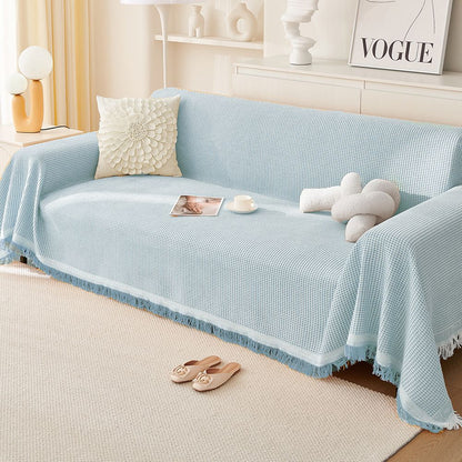 Ice-Peak Blue 180x340cm Sofa Blanket V1106-DSZ-XXX-NNNWDFVB