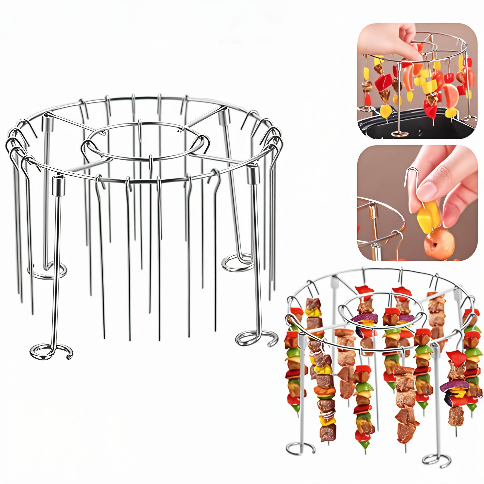 24-Needle Barbecue Grill for Skewers V1106-DSZ5-HGF-35