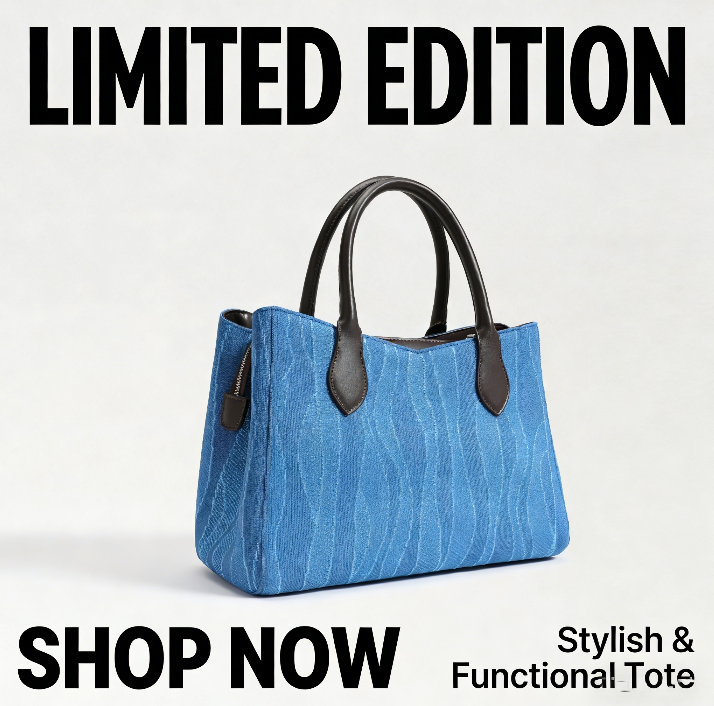 Color-contrast leather shoulder bag | 3D woven pattern small tote, one bag for commuting and shopping V1106-HEBB-001