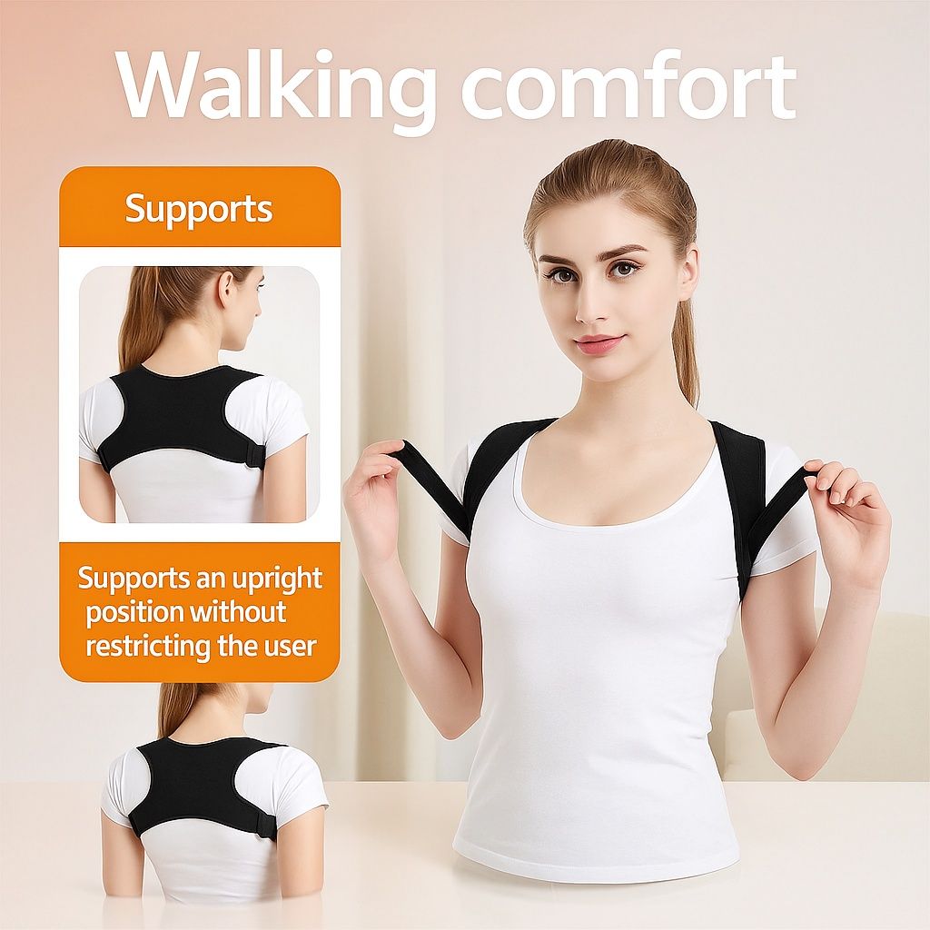 Ergonomic Posture Corrector for Perfect Poise V1106-HEBD-0011