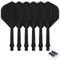 WEDARTER flying dart tail fin cross-border hot sale 2BA threaded integrated modified PP tough plastic V1106-HEFB-001