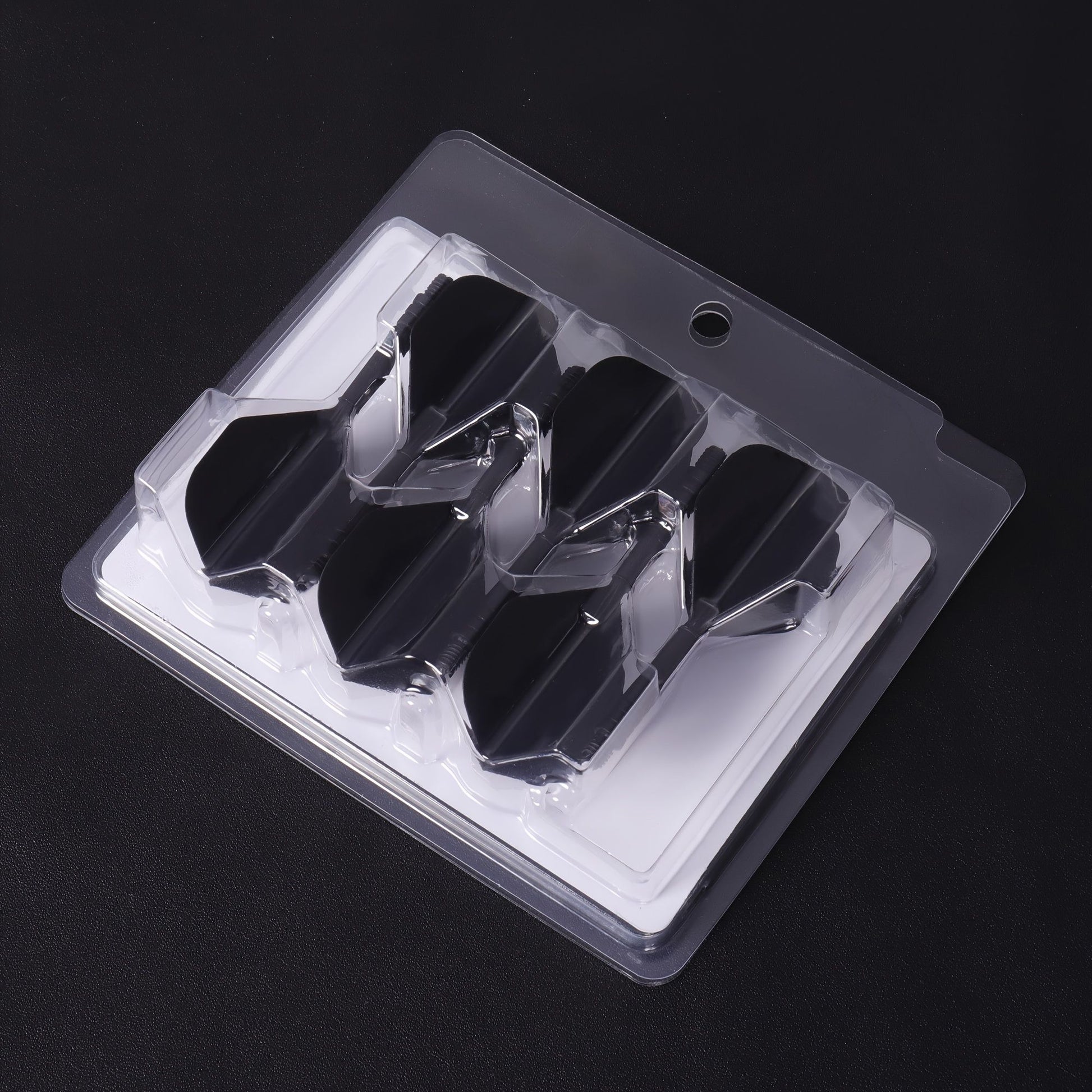 WEDARTER flying dart tail fin cross-border hot sale 2BA threaded integrated modified PP tough plastic V1106-HEFB-001