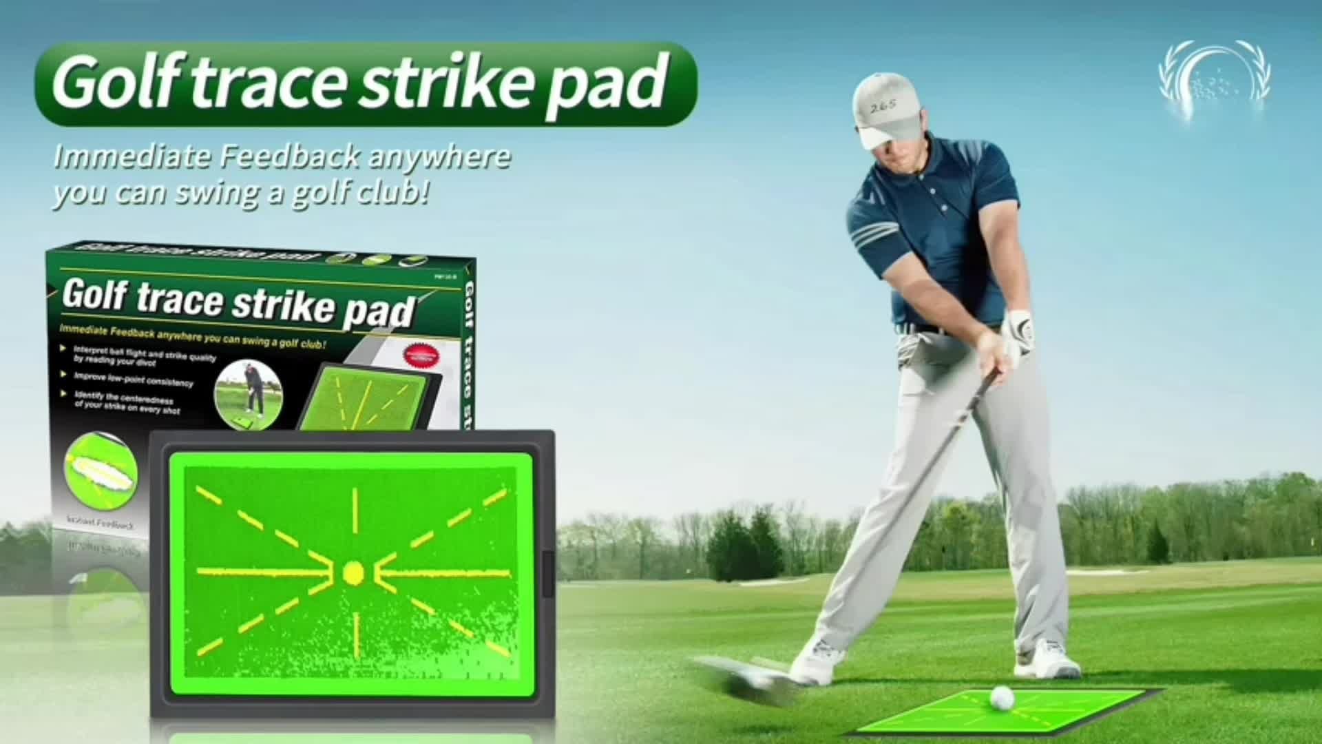 1 golf training mat, for swing detection, hitting, golf tracking detection, golf swing practice mat V1106-HEGEF-001