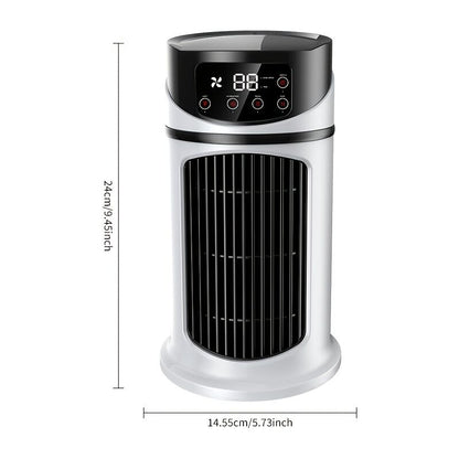 3-second cooling technology! 6-speed USB portable air conditioner humidifier - super silent 25 decibels, V1106-HEKT-001