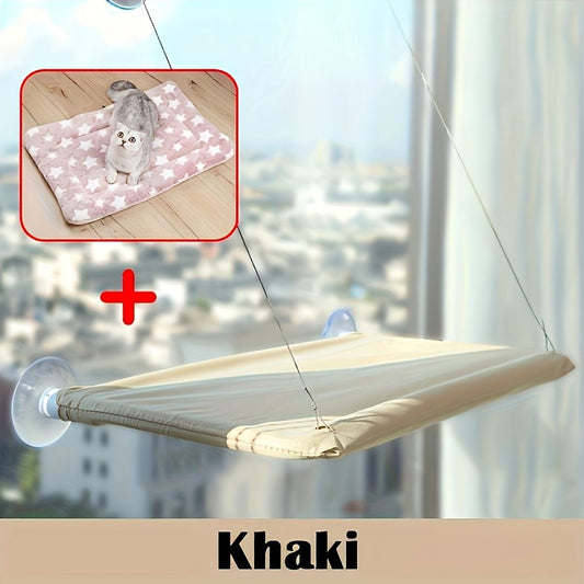 Cat hammock suction cup hanging nest pet bed removable washable cat house sunbathing platform hammock summer V1106-HEMM-012
