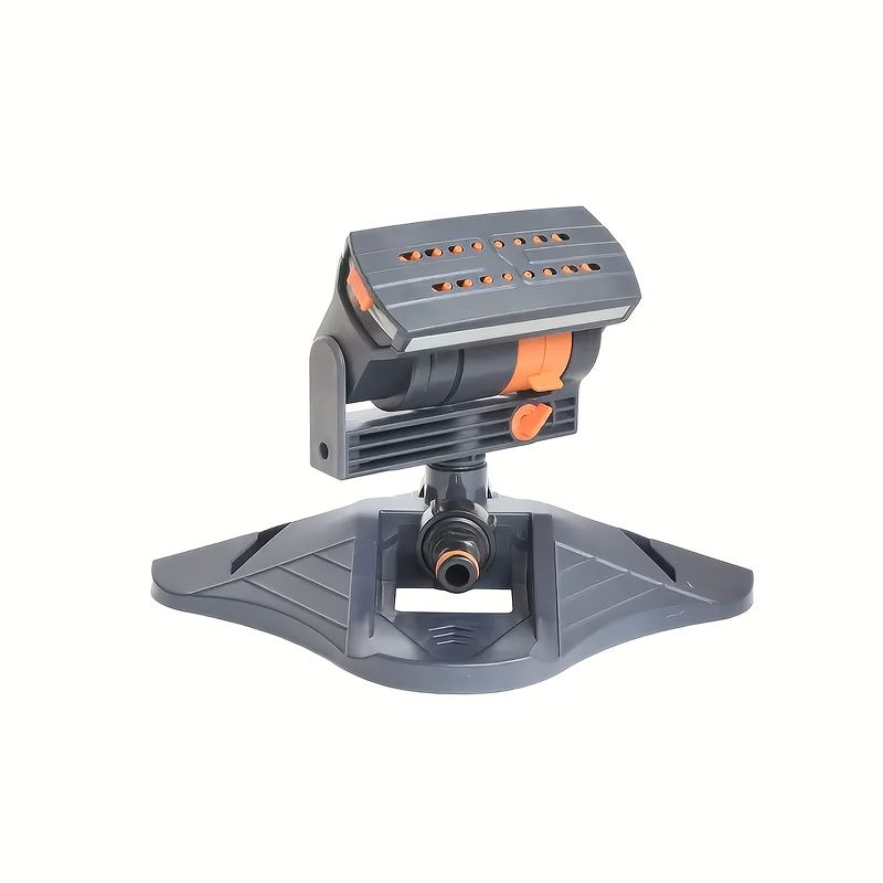 1 garden sprinkler with 16 nozzles, 180 degrees rotating adjustable head, automatic irrigation system, wide V1106-HEPT-001