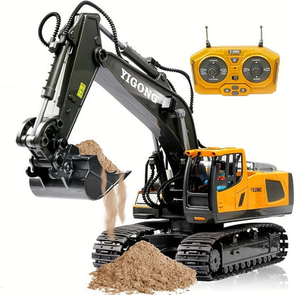 2.4G Remote Control Excavator Alloy Excavator Model Engineering Car Remote Control Car Boy Girl Unlimited V1106-HEWJ-001