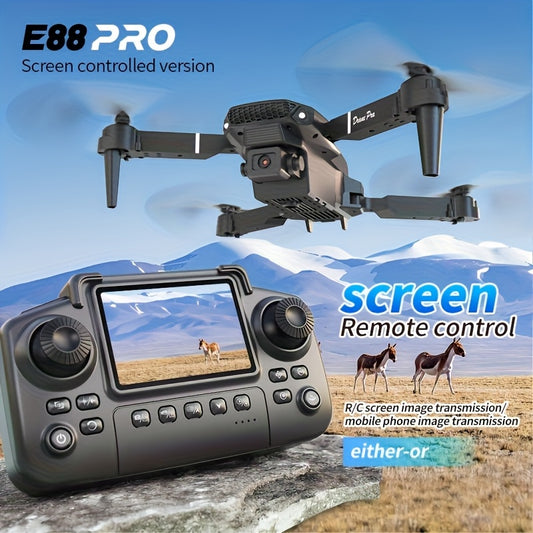 Upgraded foldable drone, equipped with dual high-definition cameras | obstacle avoidance, brushless motor, V1106-HEWRJ-001