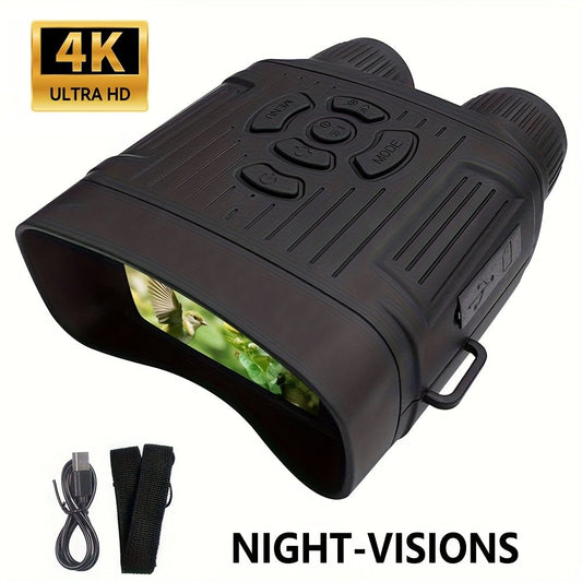 36 megapixel 4K night vision binoculars with infrared function, 7.62 cm high-definition screen, 10x V1106-HEWYJ-001