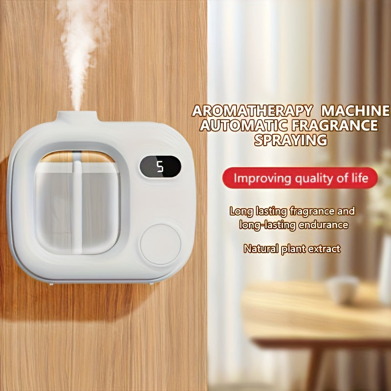 One-button switch, five adjustable intelligent aromatherapy diffuser - suitable for essential oils / V1106-HEXX-001