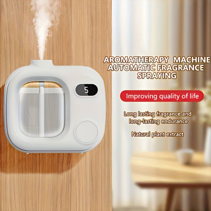One-button switch, five adjustable intelligent aromatherapy diffuser - suitable for essential oils / V1106-HEXX-001