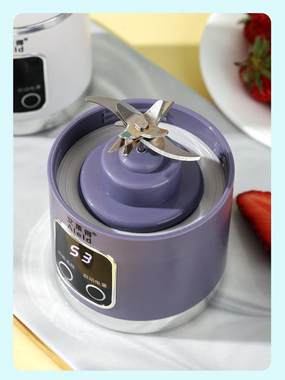 Portable Home Small USB Charging Mixer & Juicer - Easy to Clean, Suitable for Fruit Vegetable Drink, Smoothie V1106-HEZJ-001