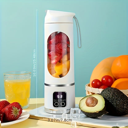 Portable Home Small USB Charging Mixer & Juicer - Easy to Clean, Suitable for Fruit Vegetable Drink, Smoothie V1106-HEZJ-001