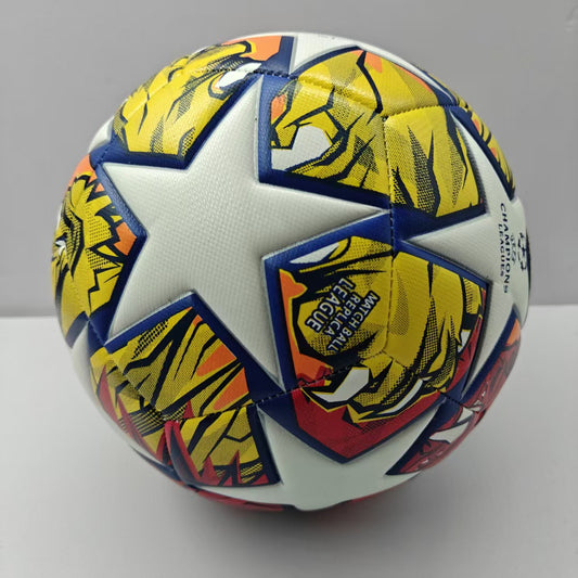 European Champions League painted football, seamless fit, perfect for family, school, club entertainment V1106-HEZQ-013
