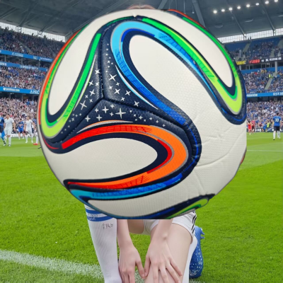 2022 World Cup, adult football, PIU leather wear-resistant high-appearance football V1106-HEZQ043