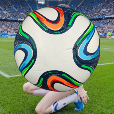 2022 World Cup, adult football, PIU leather wear-resistant high-appearance football V1106-HEZQ043