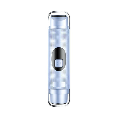 2-In-1 Hair Trimmer Portable Shaver Hair Removal Men'S Grooming Women'S - Blue - Size 20cm