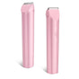 2-in-1 Waterproof Body Trimmer & Shaver – 3mm/6mm Guide, Floating Head, Painless Hair Removal for Women - Pink - Size 20cm