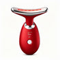 Face Neck Tool for Skin Care, Electric Neck Face Lifting Device for Wrinkle Removal - Red - Size 89mm