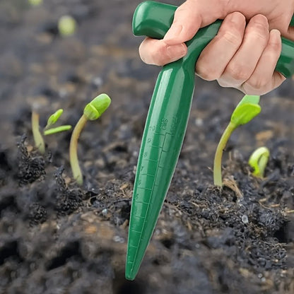 2-Piece Garden Plant Transplanter and Dibber Set for Australian Gardens-Green V1107-119-GRE-62557