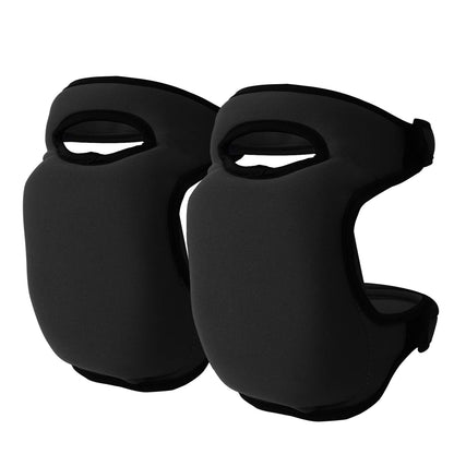 Black Gardening Knee Pads (2-Pack): Ultra-Thick Memory Foam, Adjustable Straps - Ideal for Gardening, V1107-BLACK GARDENING KNEE PADS