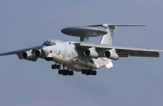 Christmas gift KJ2000 Airborne Early Warning Aircraft Building Blocks Set, 199 Pieces Military Model Kit for V1107-BUILDING BLOCK TOYKJ2000