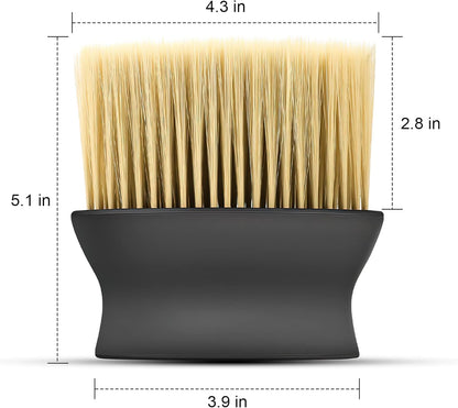 Yellow & Black Car Detailing Brush Set (2-Pack): Soft Bristle Dust Cleaners for Air Vents, Dashboard & Home V1107-CAR DETAILING BRUSH SET