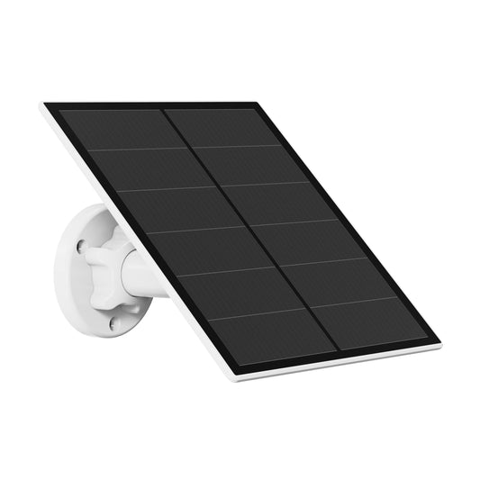 3-Pack 5W Solar Panel for Outdoor Security Camera - 5V USB Charger with 9.8ft Cable, IP65 Waterproof, V1107-CS-5WGFB3