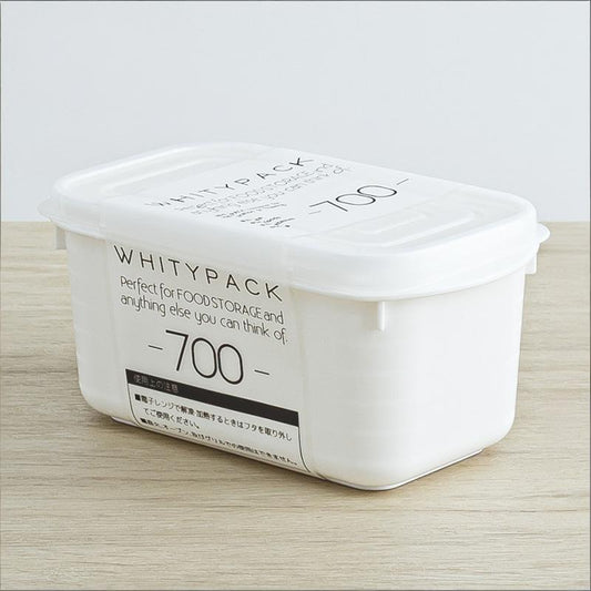Airtight 700ml Food Storage Container, 1-Pack - BPA-Free, Freezer & Microwave Safe with Soft-Seal Lid, V1107-CS-BXSNH700