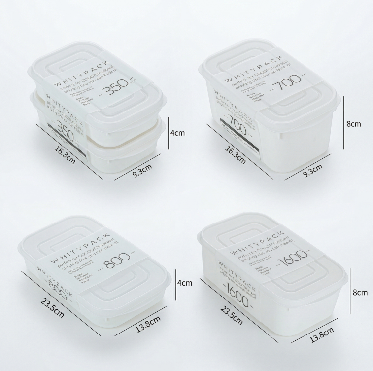 Airtight 800ml Food Storage Container, 1-Pack - BPA-Free, Freezer & Microwave Safe with Soft-Seal Lid, V1107-CS-BXSNH800