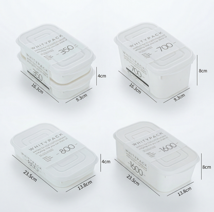 Airtight 800ml Food Storage Container, 1-Pack - BPA-Free, Freezer & Microwave Safe with Soft-Seal Lid, V1107-CS-BXSNH800