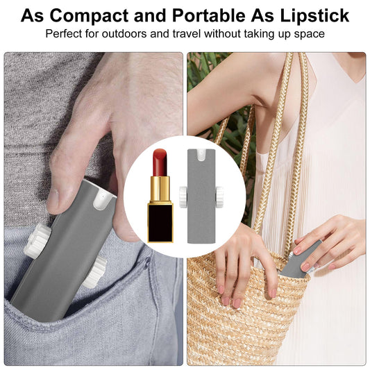 All-in-One Portable Glasses Cleaning Kit with Spray, Brush & Microfiber Cloth - Compact Lens Cleaner for V1107-CS-BXSPMQJ