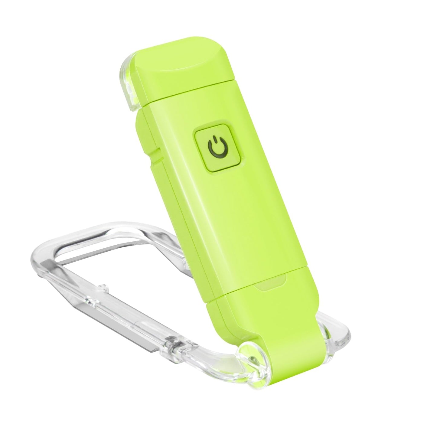 Rechargeable LED Book Light with Dimmable Warm White & Amber Modes - USB-Powered Clip-On Reading Lamp for V1107-CS-CDJSDL