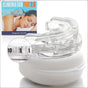 Clear Anti-Snore Mouthpiece - Adjustable Night Guard for Teeth Grinding & Clenching | Self-Moldable Dental V1107-CS-DKDYT
